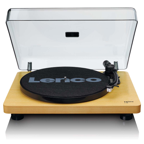 Giradischi con autostop e codifica PC Wood