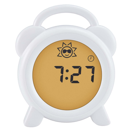 Sleep trainer luce notturna e sveglia bianca