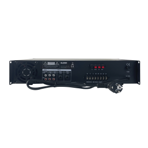 AMPLIFICATORE PA ALTA POTENZA 160w 220v 70/100v 4/8/16ohm 5 ZONE - 2IN AUX - 3IN MIC