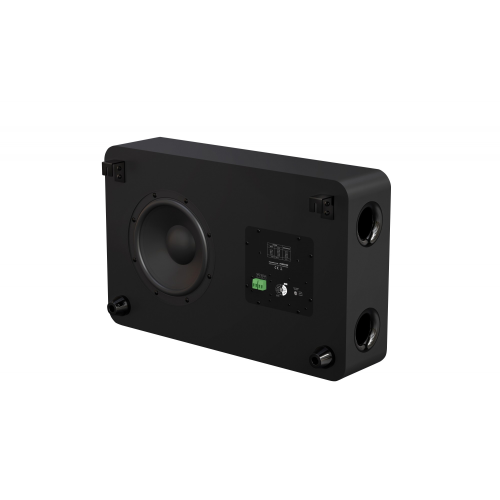 SUBWOOFER 8" CON TRASFORMATORE IMPEDENZA 100v NERO