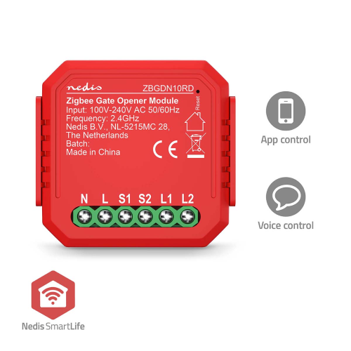 Interruttore di accensione SmartLife | Zigbee 3.0 | 2.5 W | Connessione terminale | App disponibile per: Android™ / IOS