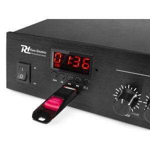 AMPLIFICATORE PA ALTA POTENZA 45w 220v 100V / 4-16ohm  con USB- BLUETOOTH