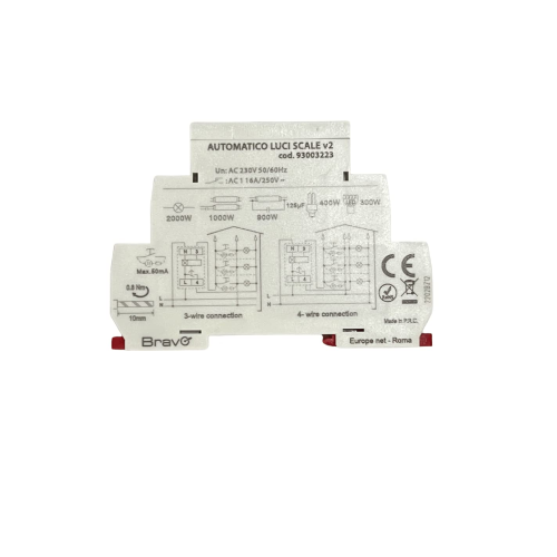 AUTOMATICO LUCI SCALE (DIN)