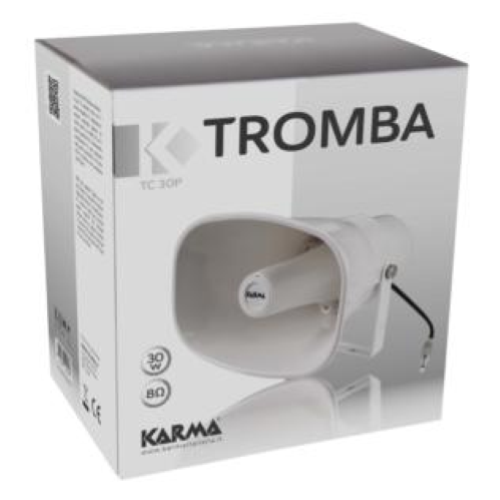 TROMBA ESPONENZIALE IN PLASTICA 30w 8ohm