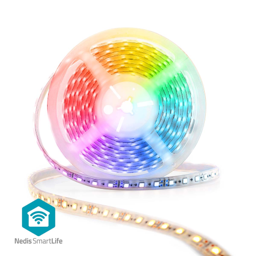Striscia LED SmartLife | Wi-Fi | Bianco caldo / Bianco freddo / RGB | SMD | 5.00 m | IP21 | 2700 - 6500 K | 960 lm | Android™ / IOS