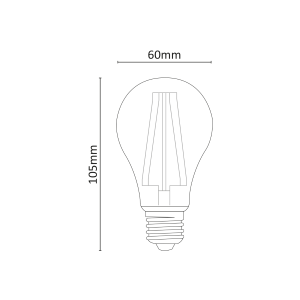 LAMPADINA SFERA WIRELED 220V 15W 2500LM 3000K E27