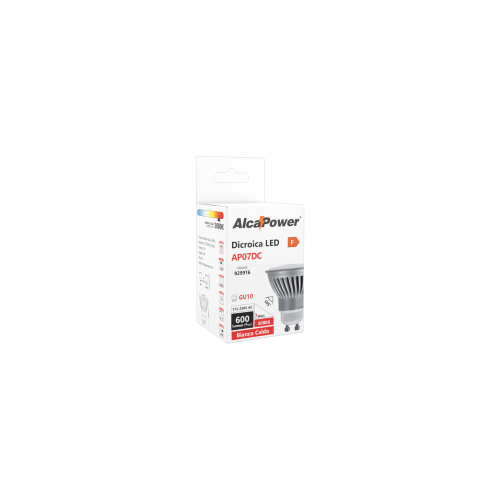LAMPADINA DICROICA LED 230V 7W 600LM 3000K GU10