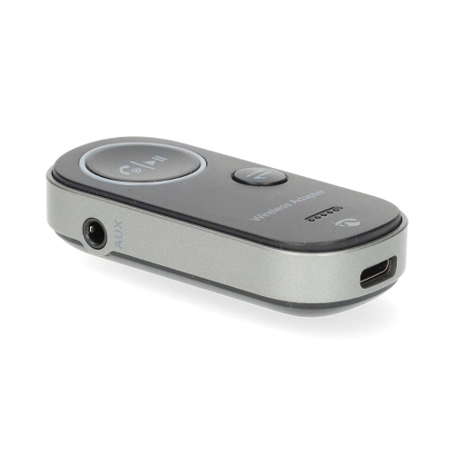 Trasmettitore Bluetooth® | Ingresso collegamento: USB-C™ Femmina | Uscita collegamento: 3.5 mm | SBC | Fino a 1 dispositivo | Tempo massimo di riproduzione della batteria: 8.5 ore | Nero