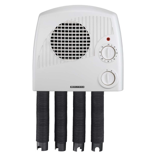 Asciugascarpe / stivali 120 min timer 350W Bianco / Nero
