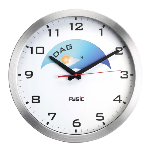 Orologio analogico da demenza in alluminio