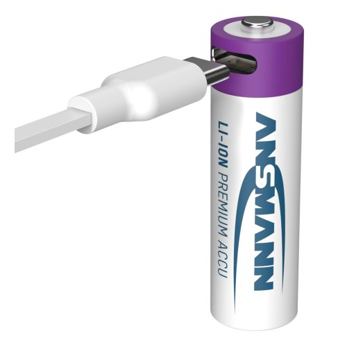 BATTERIA RICARICABILE LITIO TIPO STILO AA 2000mAh 