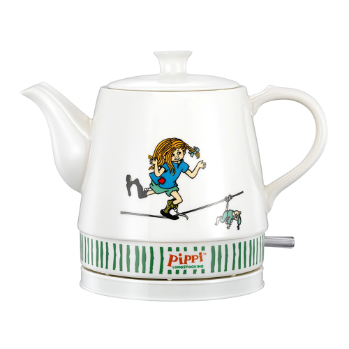 Bollitore in ceramica - 0,8 litri - design Pippi Circus