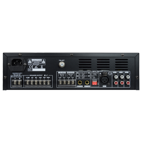 AMPLIFICATORE PA ALTA POTENZA 240w 24v/220v 70/100v 4/8/16ohm