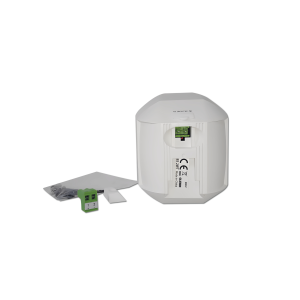CASSE BOX 2 VIE 2X20w C/SUPPORTO C/P CON TRASF. IMPEDENZA 70/100v BIANCA