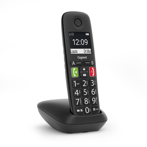 CORDLESS SENIOR DECT TASTI GRANDI AMPIO DISPLAY VOLUME MAGGIORATO