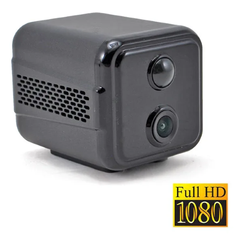 TELECAMERA MINI WI-FI DA INTERNO FULL HD CON PIR E VISIONE NOTTURNA BATTERIA LUNGA DURATA