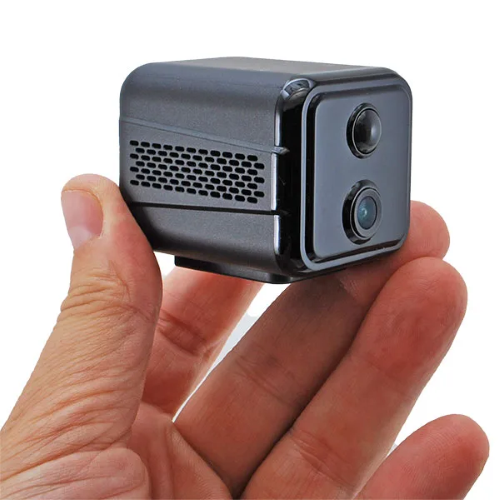 TELECAMERA MINI WI-FI DA INTERNO FULL HD CON PIR E VISIONE NOTTURNA BATTERIA LUNGA DURATA