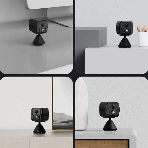 TELECAMERA MINI WI-FI DA INTERNO FULL HD CON PIR E VISIONE NOTTURNA BATTERIA LUNGA DURATA