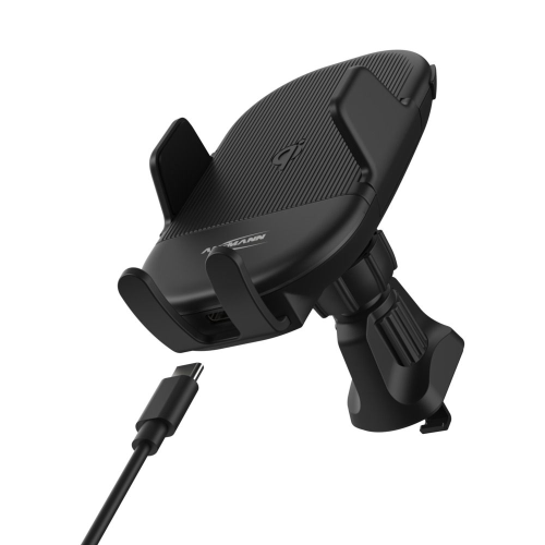 CARICABATTERIA A INDUZIONE DA AUTO SU BOCCHETTA ARIA 2A IN 5 - 12v USB TIPO C 15W