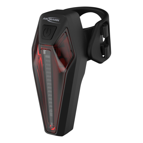 FARO PER BICICLETTA POSTERIORE A LED RICARICABILE USB CON SENSORE DECELLERAZIONE