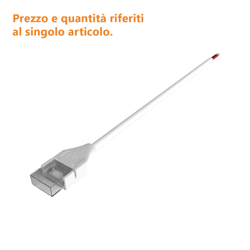 CAVO CONNETTORE + FILI SPELATI LED 220V