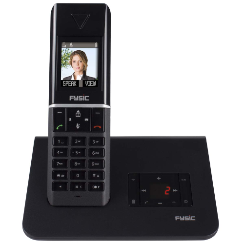 DECT phone with intercom