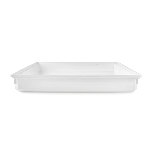 Vaschetta antigoccia per lavatrice | Plastica | Bianco | 70 x 70 x 10 cm