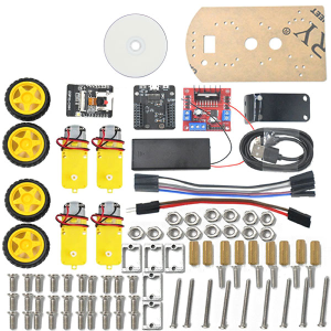 ROBOT CAR 4WD WIFI CON TELECAMERA ESP32-CAM - KIT