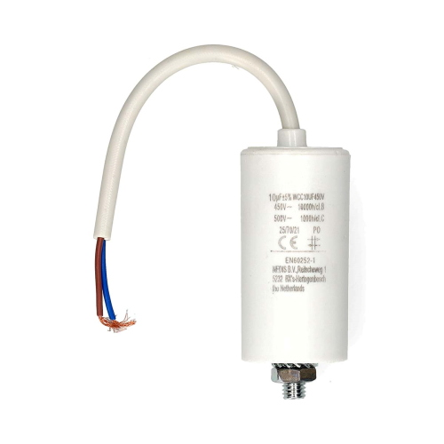 Condensatore 10.0uf / 450 V + cable