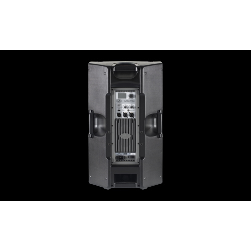 CASSA AMPLIFICATA 15" A 2 VIE 750w, 132 db - IN POLIPRPILENE NERA