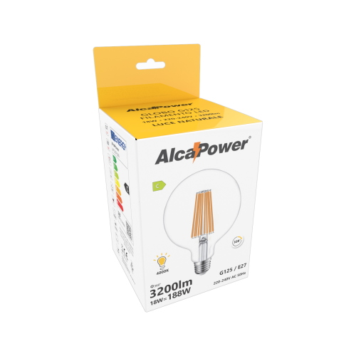 LAMPADINA WIRELED 220V 18W 3200LM 4000K E27