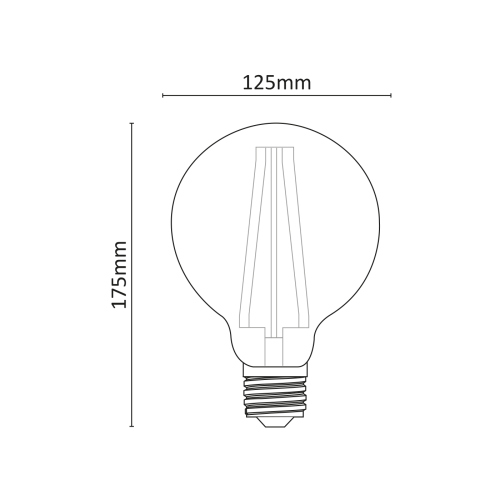 LAMPADINA WIRELED 220V 18W 3200LM 3000K E27
