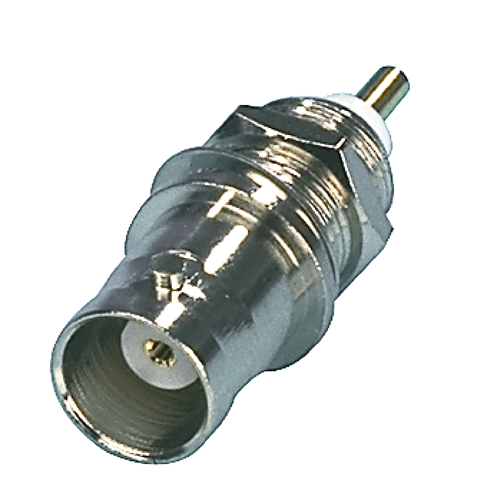 Safety CCTV Video Balun BNC 7 mm silver female