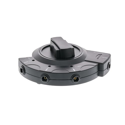 Audio digital 3x toslink macho - toslink hembra negro interruptor