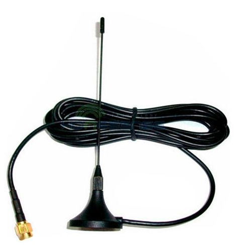 Antenne STILO GSM Connecteur Sma Câble mâle 195 mm 3db 868 MHz magnétique
